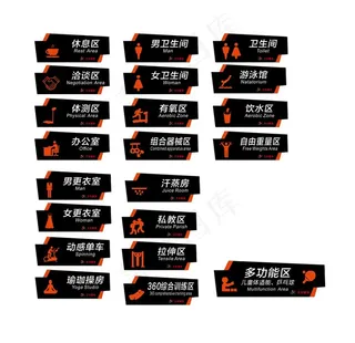 健身科室牌图片