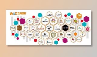 品牌形象墙图片