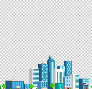 卡通城市图片