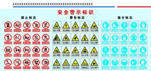 安全警示标志图片