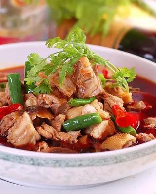 万兴香麻鸡图片