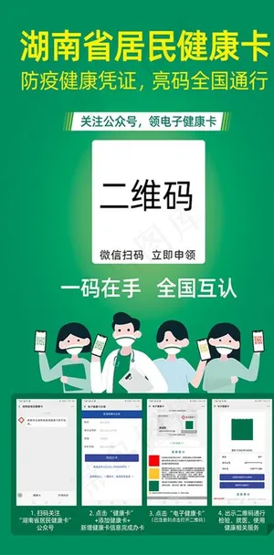 湖南省居民健康卡图片