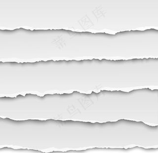 撕裂纸张图片
