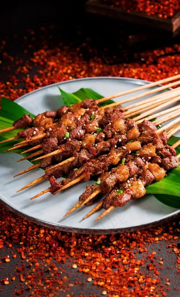 羊肉串图片