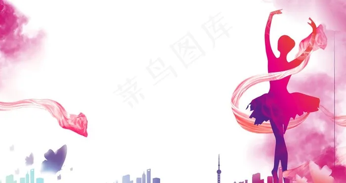 舞蹈背景图片