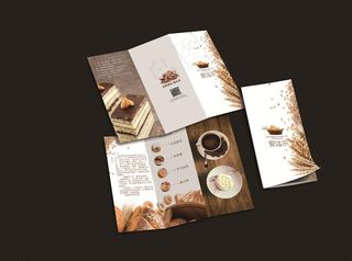 三折页样机图片