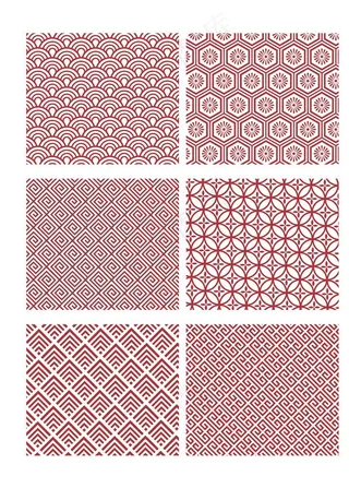 矢量   中国风 花纹海浪底纹图片