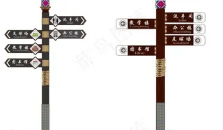 指路牌图片