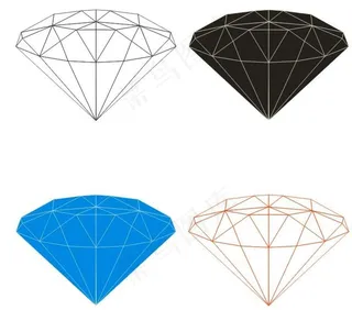 矢量图钻石图片