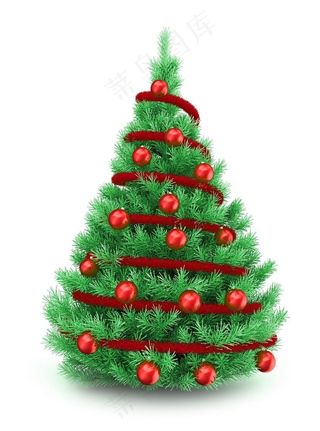 高清圣诞节圣诞树设计素材图片