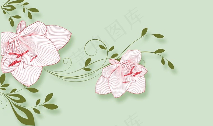 花图片(9071X5669(DPI:72))psd模版下载
