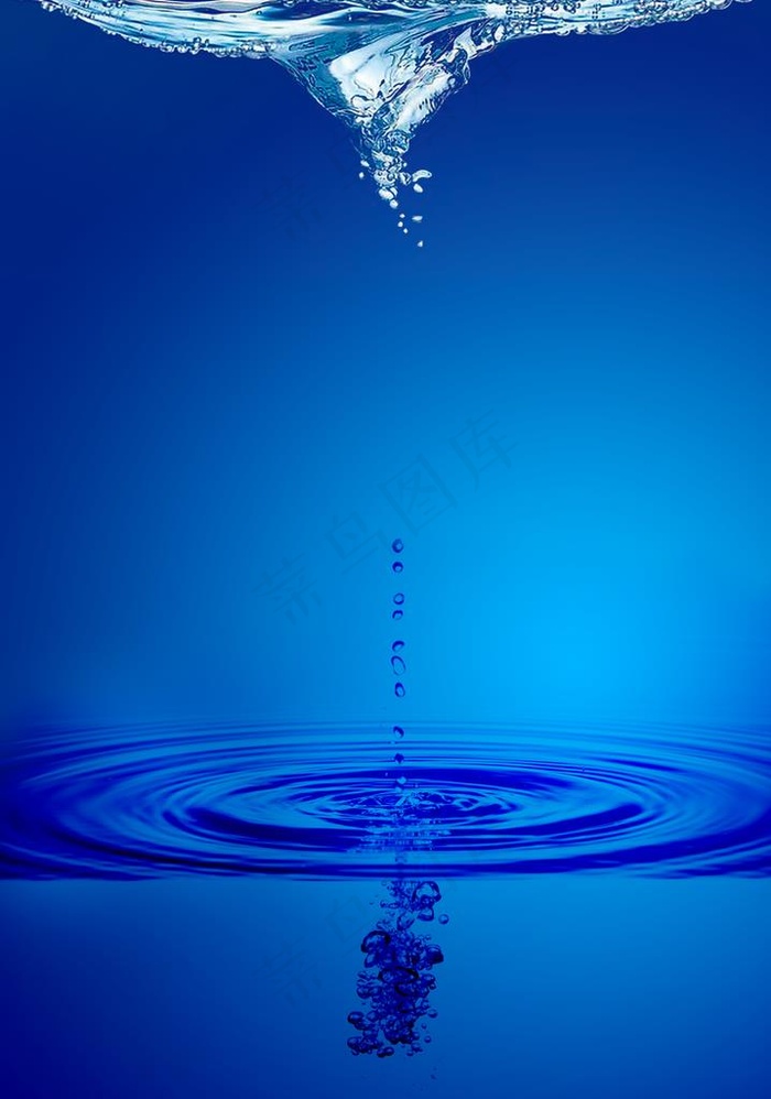 水波纹图片(2516X3437(DPI:300))psd模版下载