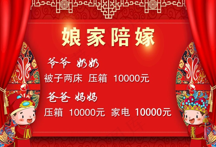 娘家陪嫁图片