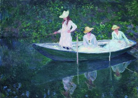 莫奈油画 印象派油画 装饰画图片