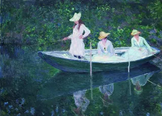 莫奈油画 印象派油画 装饰画图片