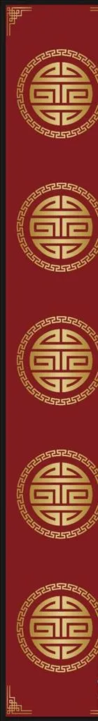 壹壹壹红色中式婚礼地毯图片(4429X28346(DPI:45))psd模版下载