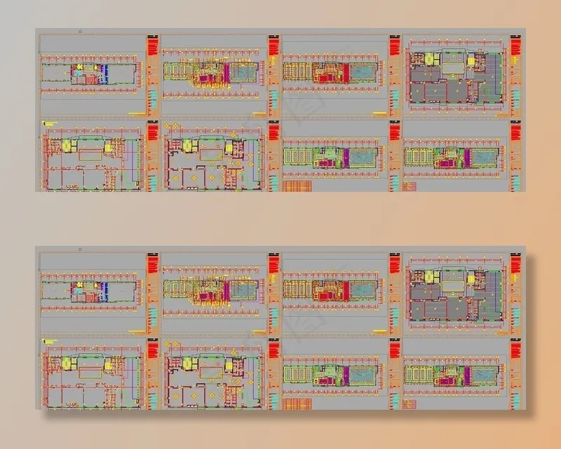 会所设计CAD图片