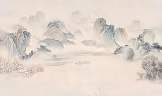 中式山水图片