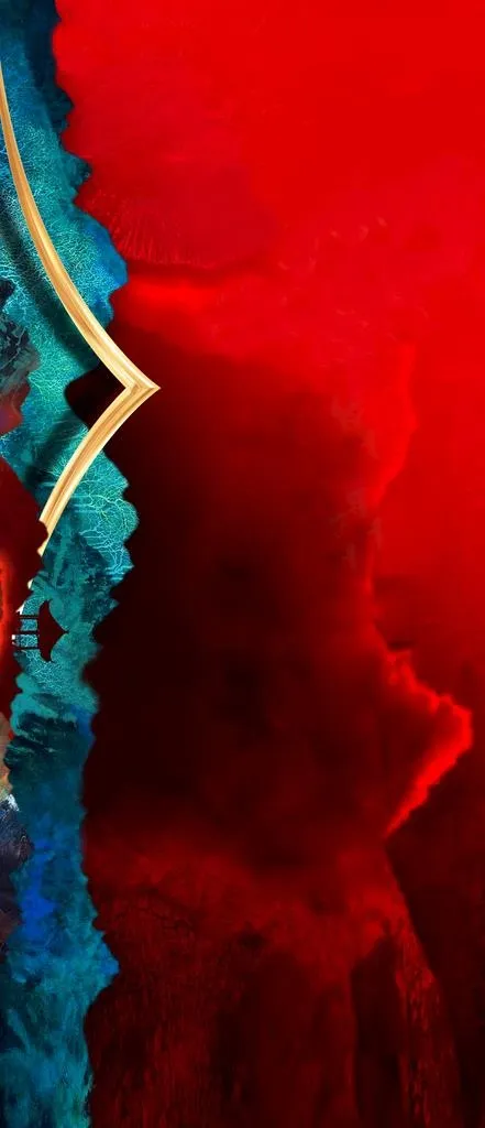 红色质感背景图片