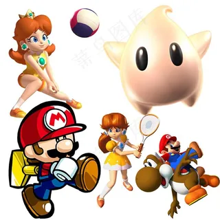马里奥卡通素材图片