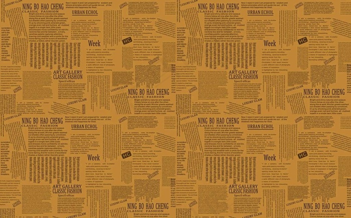 复古英文报纸背景图片