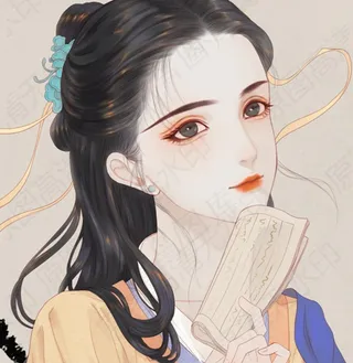 古风甜美女孩图片