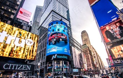 纳斯达克街景图片