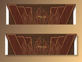 婚礼木纹背景图片