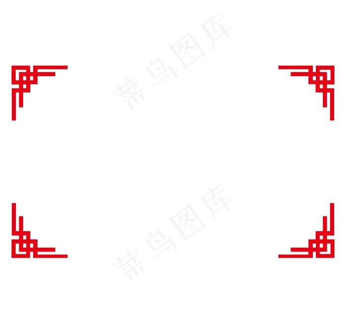 中式边框图片ai矢量模版下载