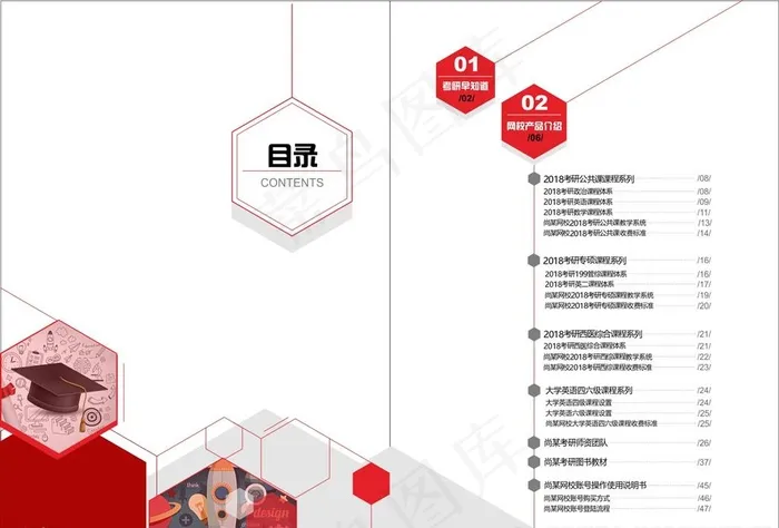 目录图片cdr矢量模版下载