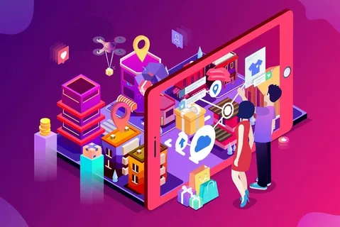 双十一双二十促销背景AI矢量图片