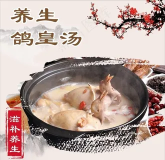 养生鸽皇汤图片