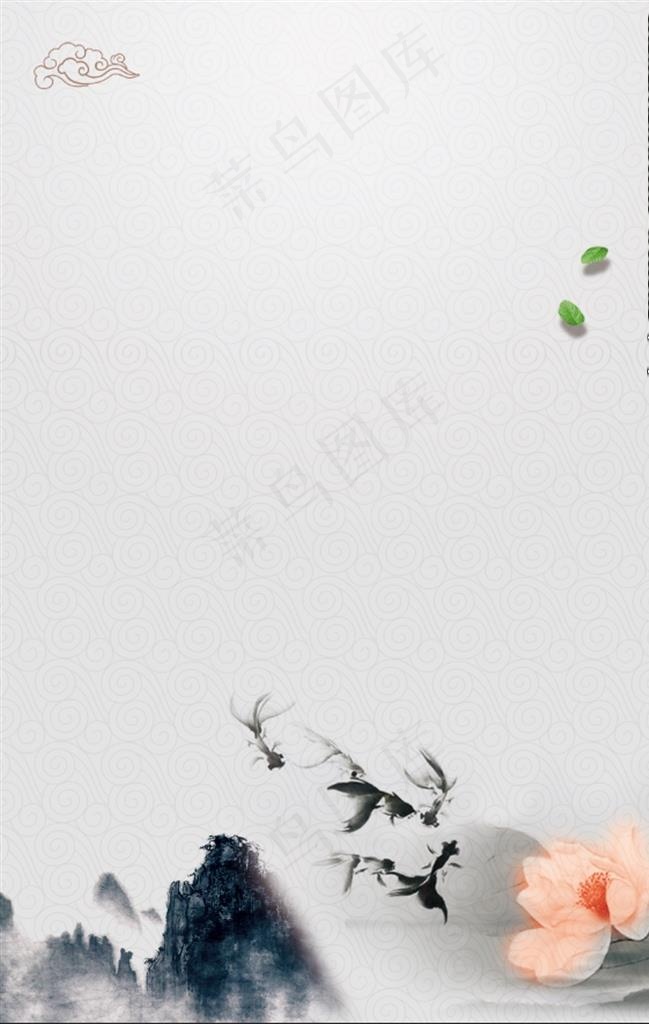 古风素材图片(3543X5315(DPI:300))psd模版下载