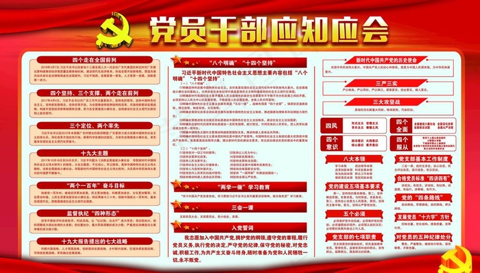 党员*应知应会图片