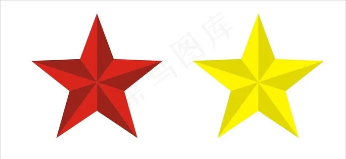 五角星图片cdr矢量模版下载