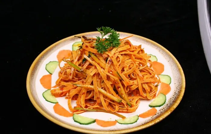 拌干豆腐丝图片