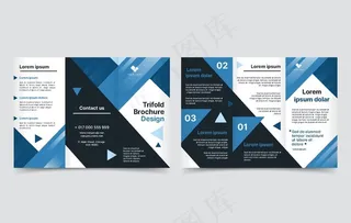 三折页模板图片