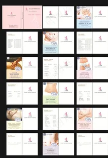 艾美丽产后修复价格画册图片