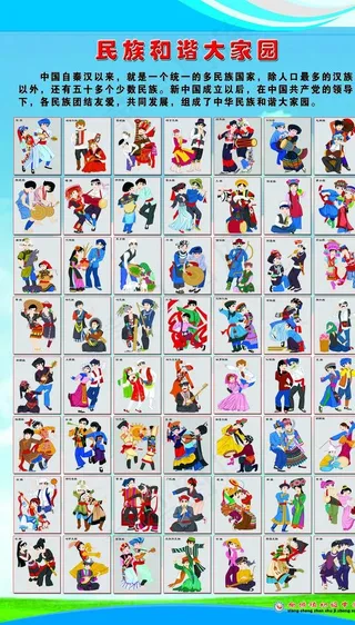 民族大团结图片