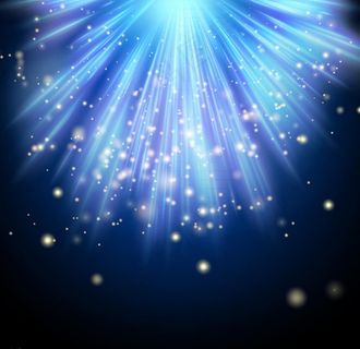 放射光束和光晕图片