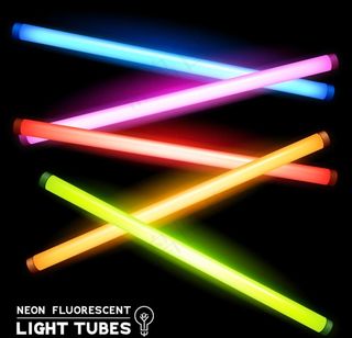 彩色荧光棒矢量素材图片