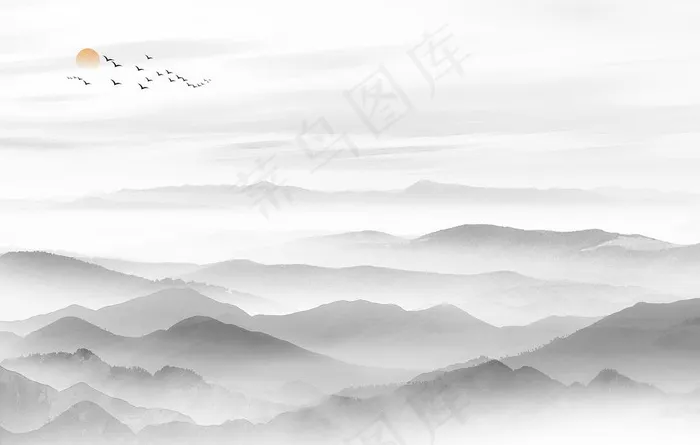 山图片(7087X4724(DPI:300))psd模版下载