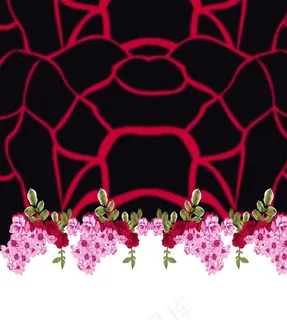 数码印花 热转印数码 印花图案图片