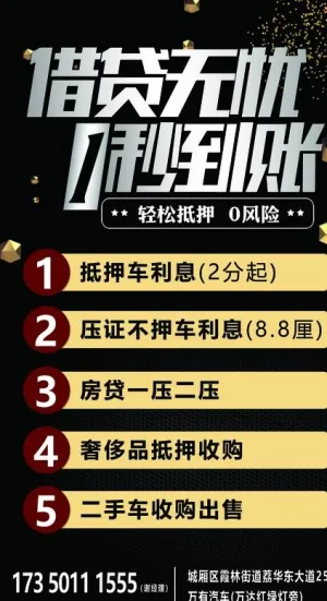 贷款展架图片