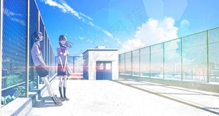 青春校园二次元插画壁纸图片