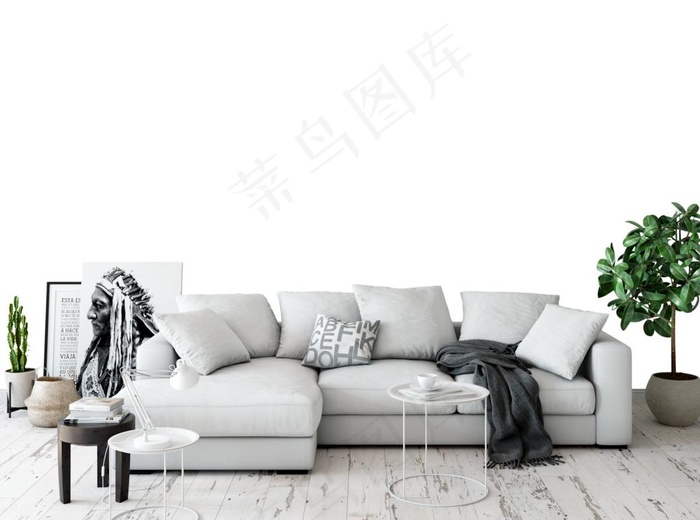 背景墙样机 场景 样机 装饰画图片(3880X3000(DPI:300))psd模版下载
