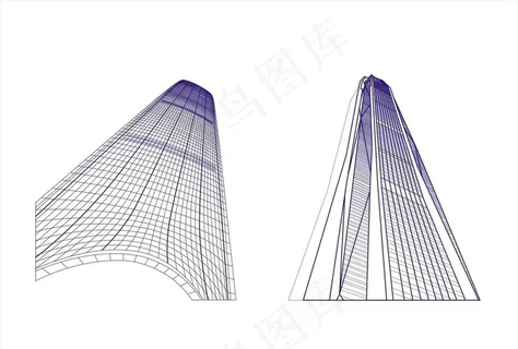 深圳建筑线条图片