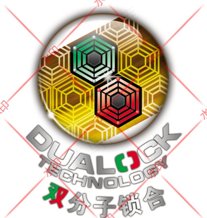 双分子锁合图片psd模版下载