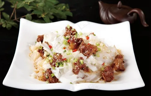 排骨蒸陈村粉图片 排骨蒸陈村粉图片