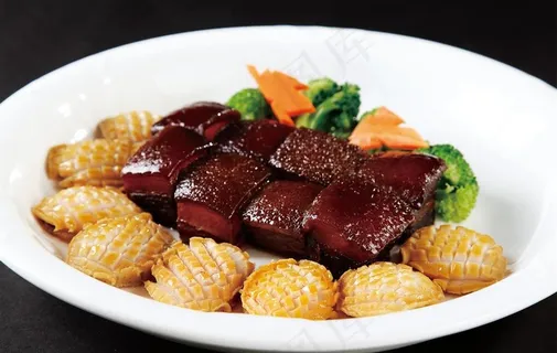 鲍鱼红烧肉图片